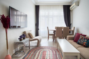 WONDER HOMES 2 BR apartment with terrace and hammoc Taksim
